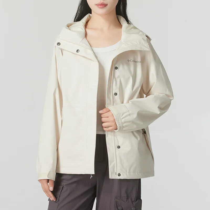 Columbia Jackets Coats Women's Beige-1
