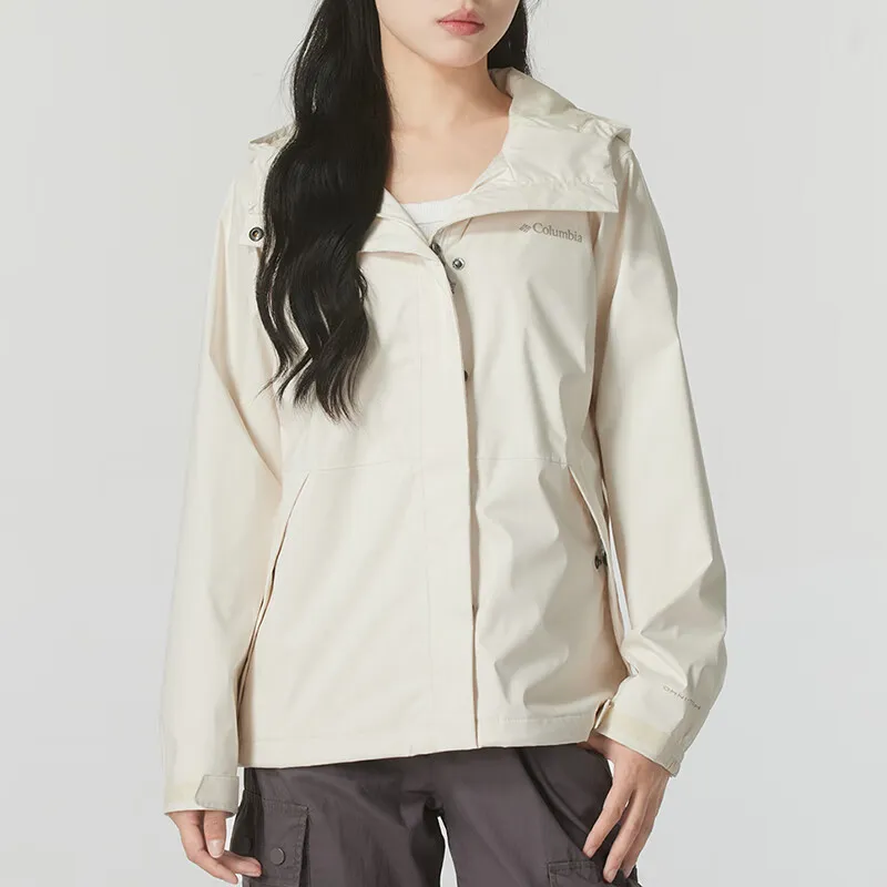 Columbia Jackets Coats Women's Beige-2