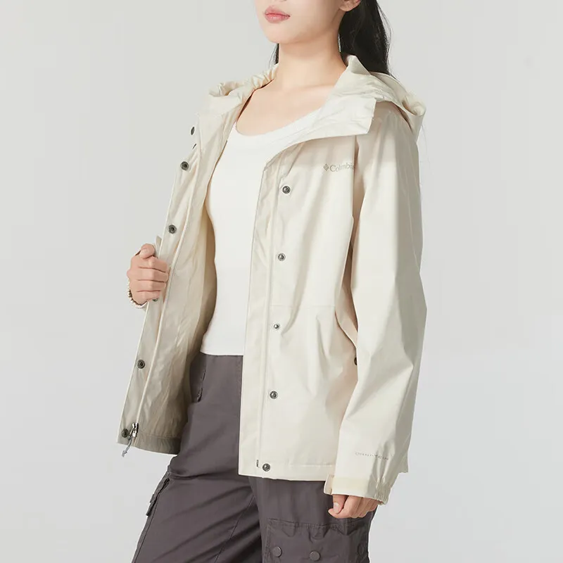 Columbia Jackets Coats Women's Beige-3