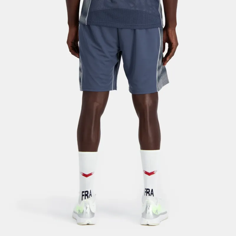 Le Coq Sportif Paris Olympic Games Series Sports Shorts Men's Blue-3