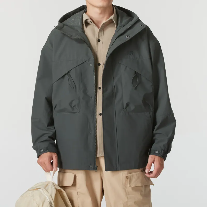 New Balance Jackets & Coats Unisex Charcoal Black-8