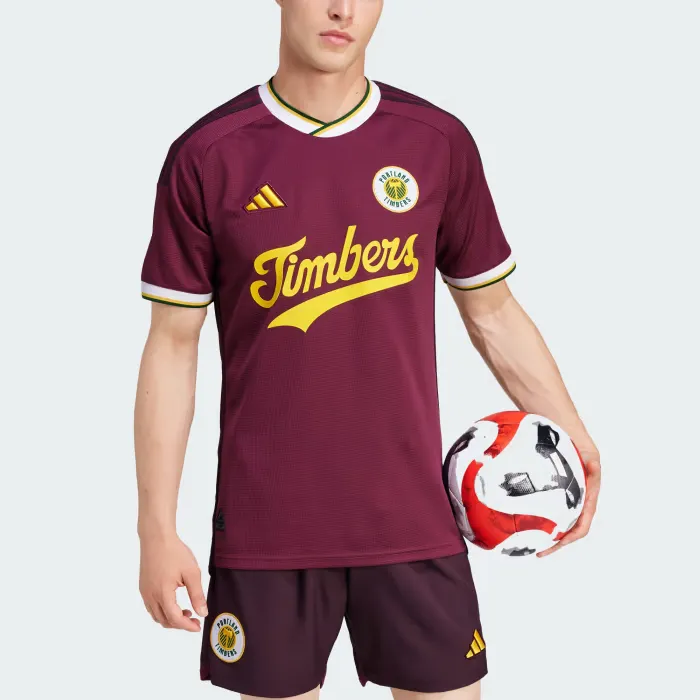 Adidas Free Shipping With AdiClub 2024 Portland Timbers Adidas Archive Authentic Jersey-2
