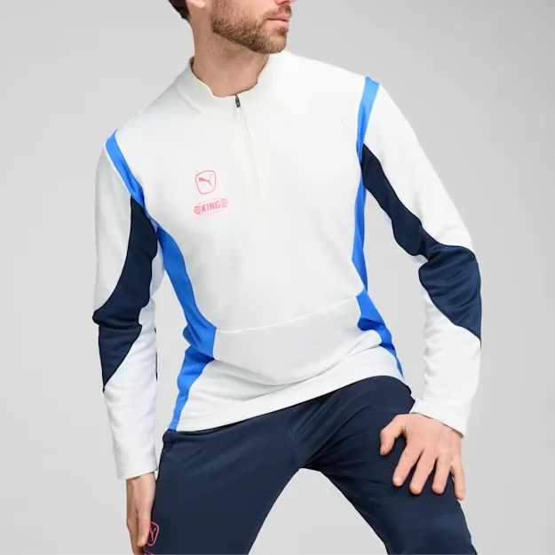 PUMA Playera Con Cierre De Un Cuarto De Fútbol King Pro Para Hombre-2