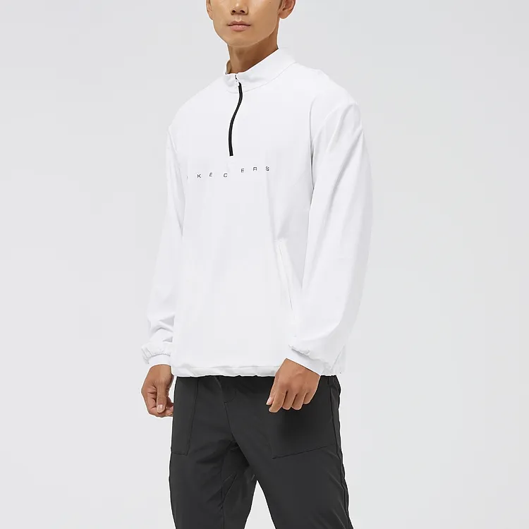 Skechers GODRI Jackets & Coats Men's Bright White-1