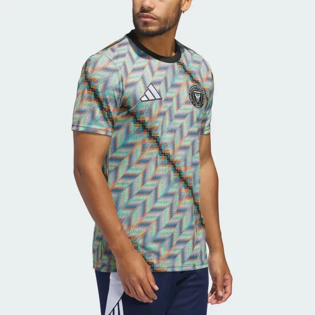 Adidas Free Shipping With AdiClub Inter Miami Cf Hispanic Celebration Pre Match Jersey-3