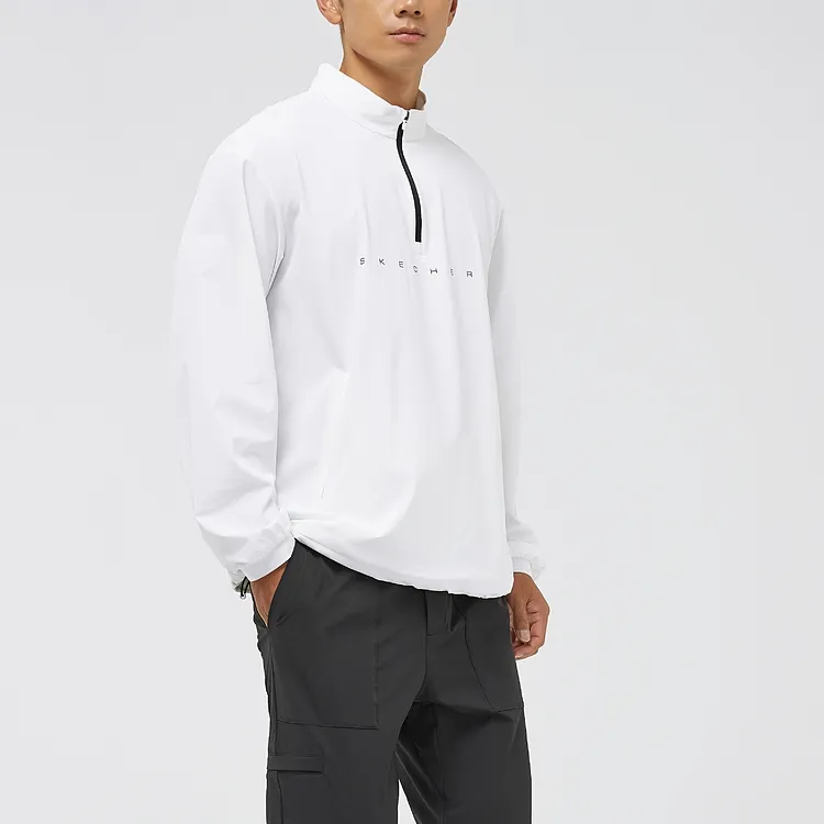 Skechers GODRI Jackets & Coats Men's Bright White-2