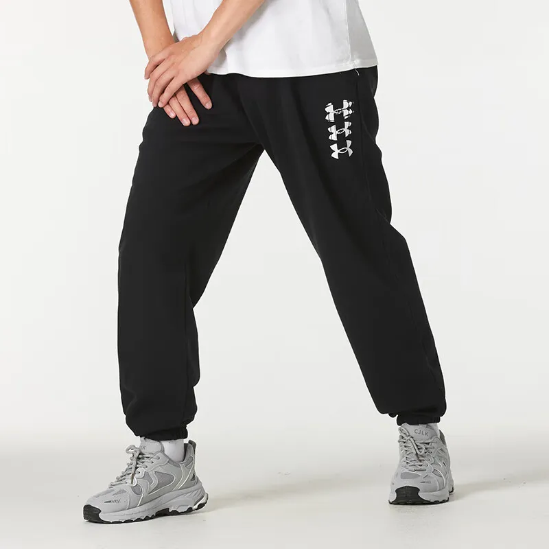 Under Armour Essential Casual Pants Men's Black-3