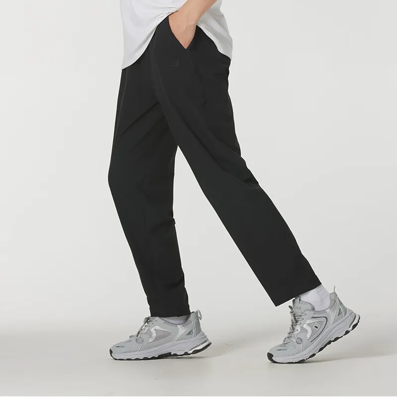 New Balance Knitted Sports Pants Men's Black-6
