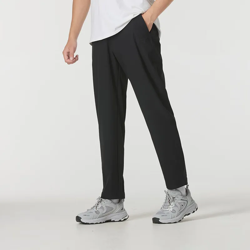 New Balance Knitted Sports Pants Men's Black-3
