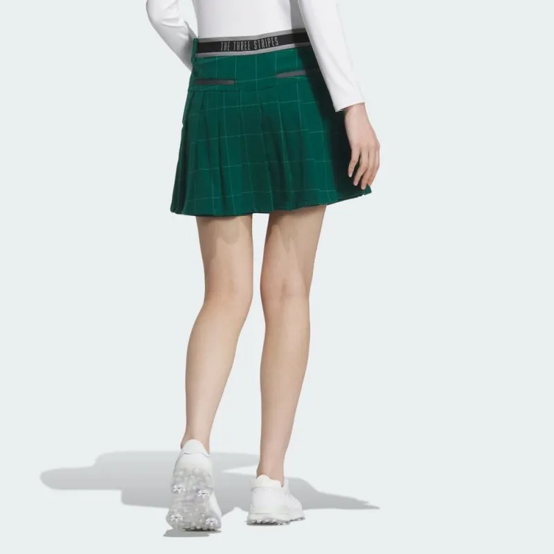 Adidas Casual Short Skirts Women's University Green-2