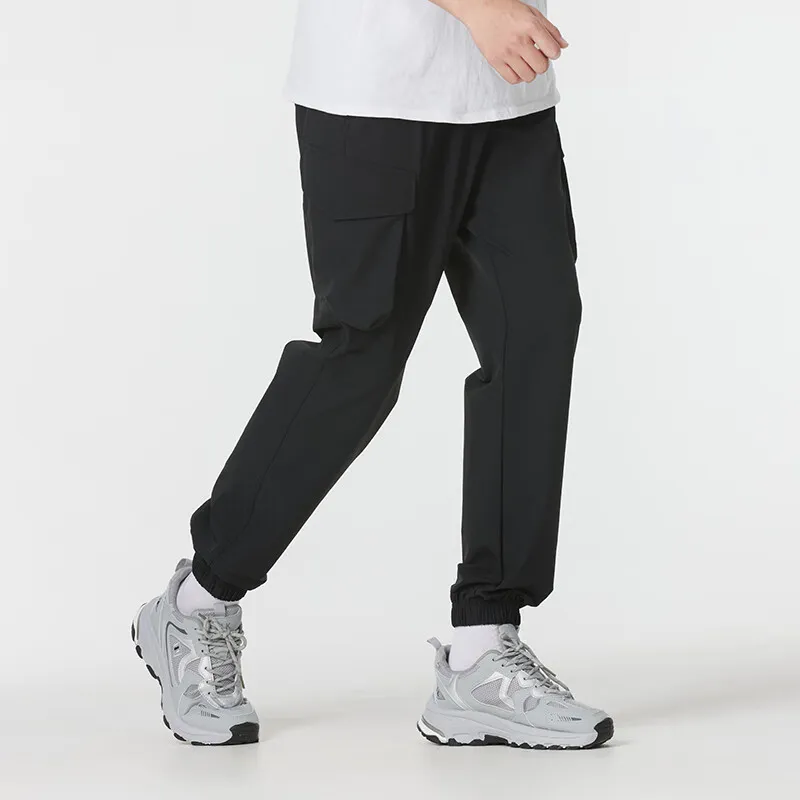 New Balance Casual Pants Men's Black-4