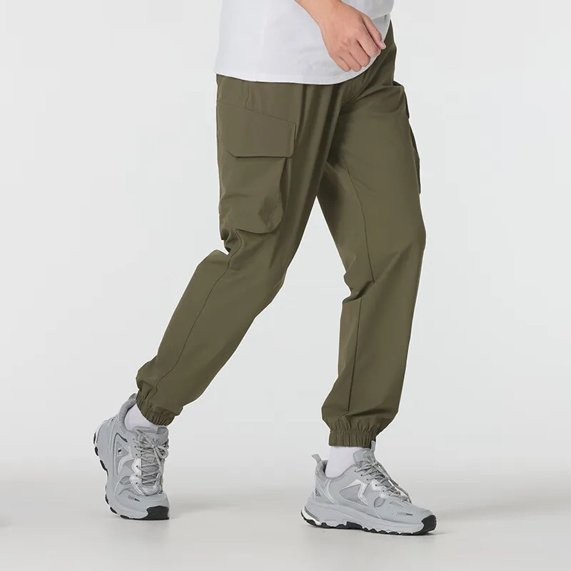New Balance Casual Pants Men's Green-6