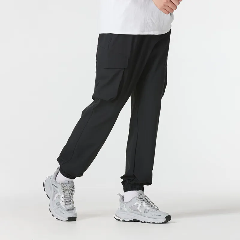 New Balance Casual Pants Men's Black-3