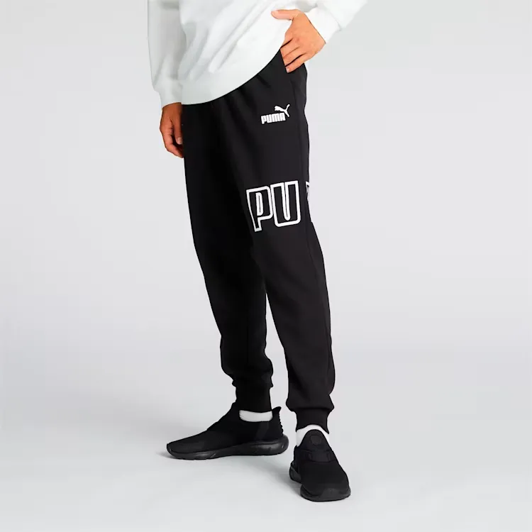 PUMA Power MX Knitted Sweatpants Men's Black-2