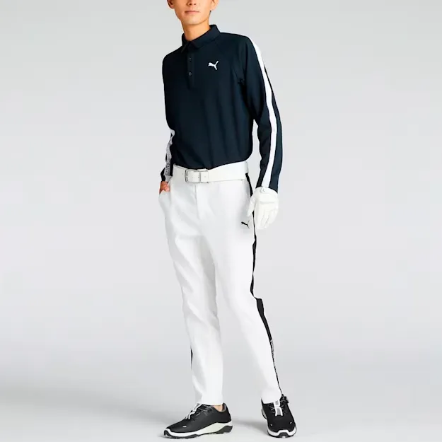PUMA Golf PF Polo Shirt Men's Black-2