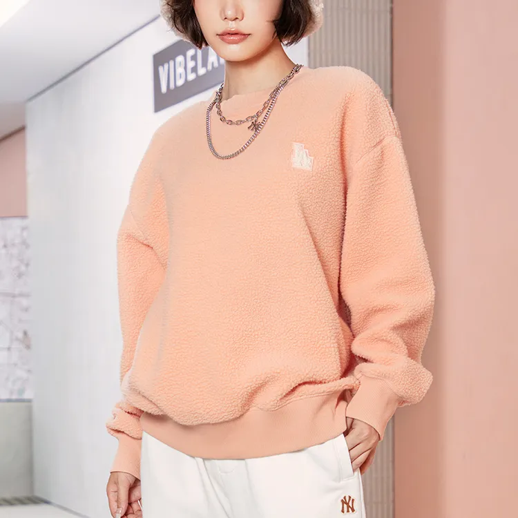 MLB Los Angeles Dodgers Sweatshirt Unisex Light Orange-1