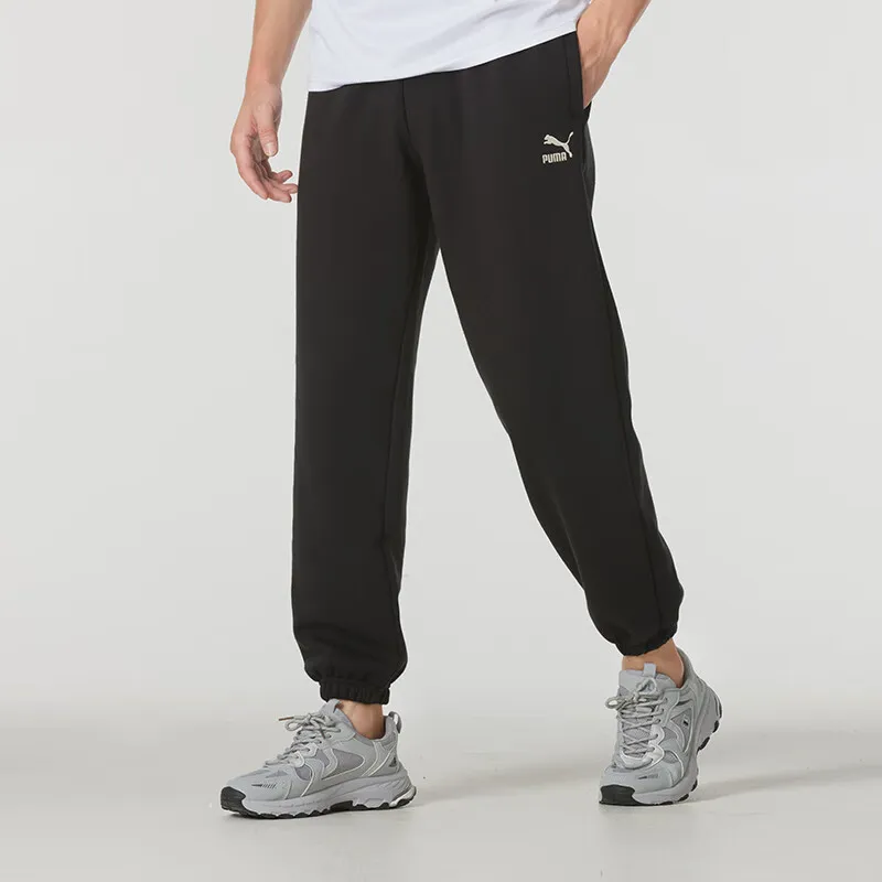 PUMA Casual Pants Unisex Black-1