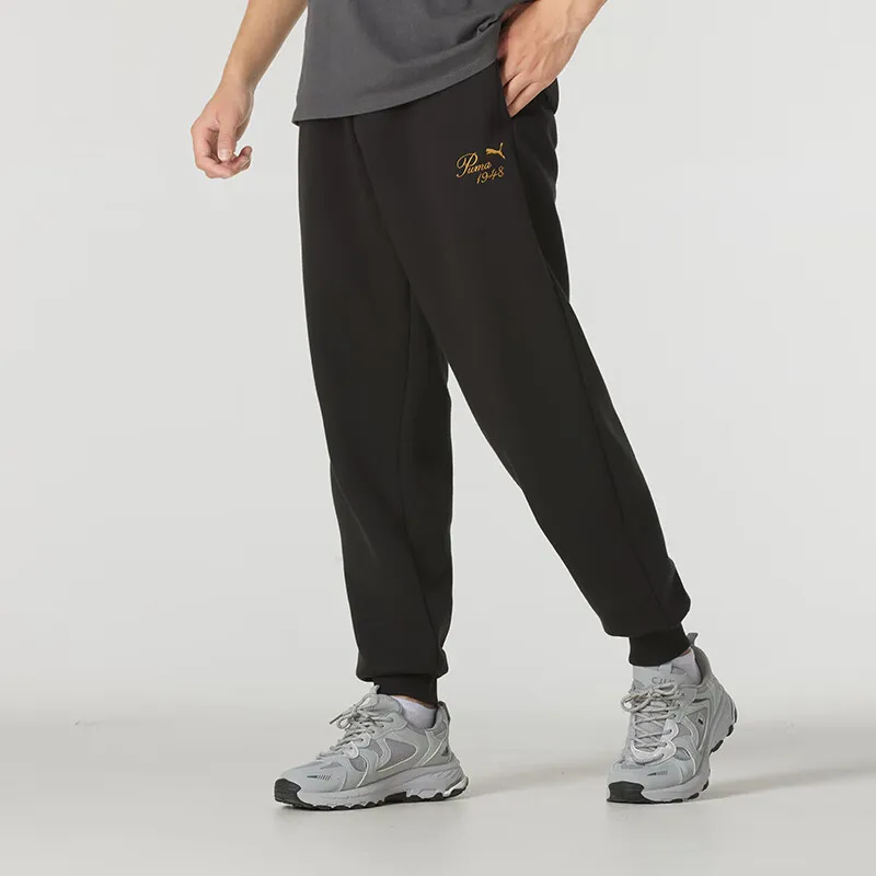PUMA Casual Pants Unisex Black-3
