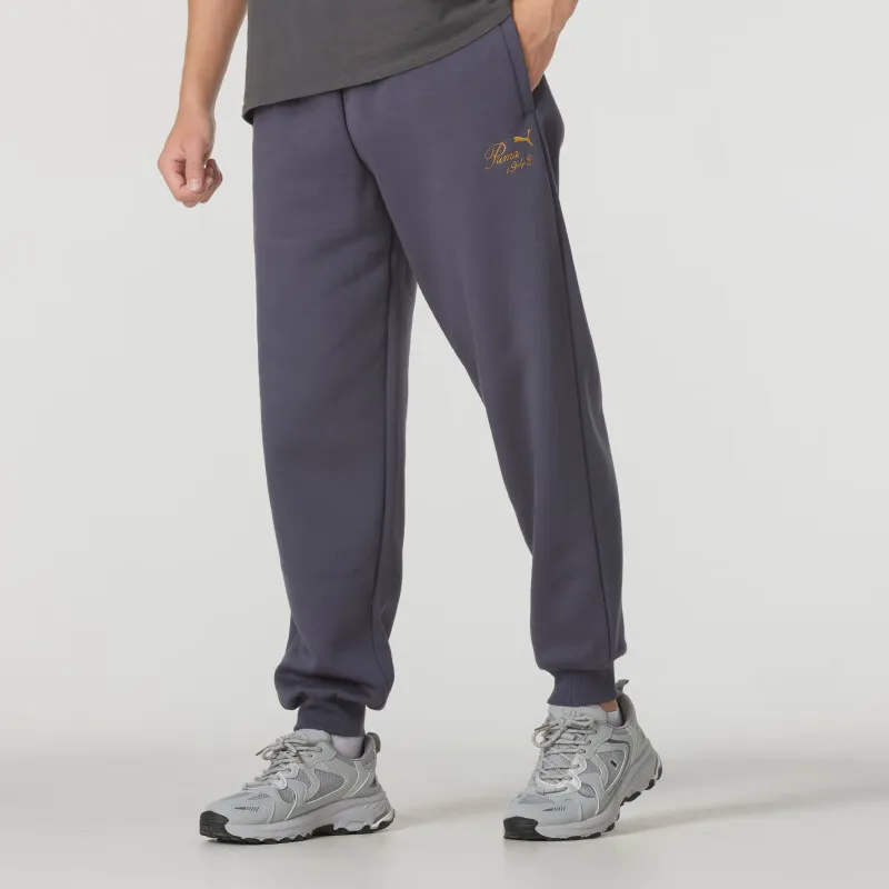 PUMA Casual Pants Unisex Gray-2