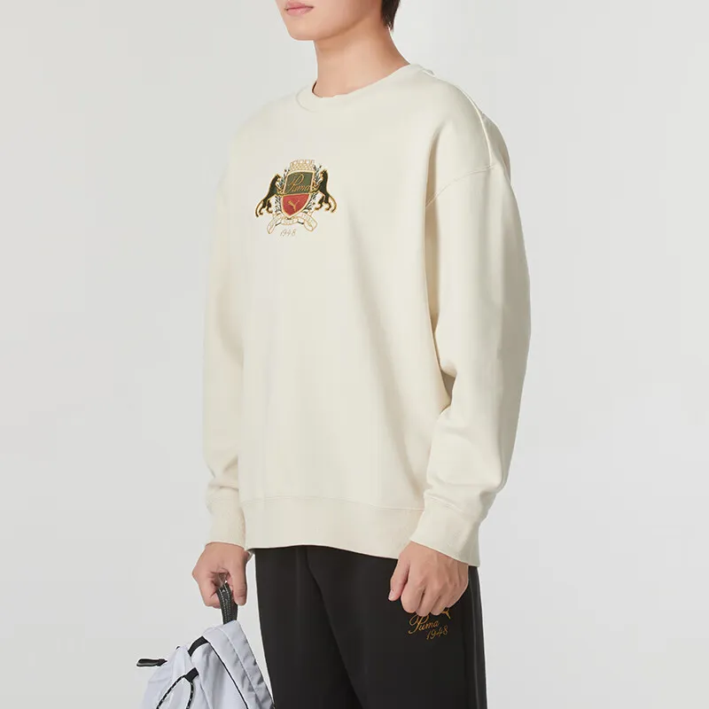 PUMA Sweatshirts Unisex Ecru-2
