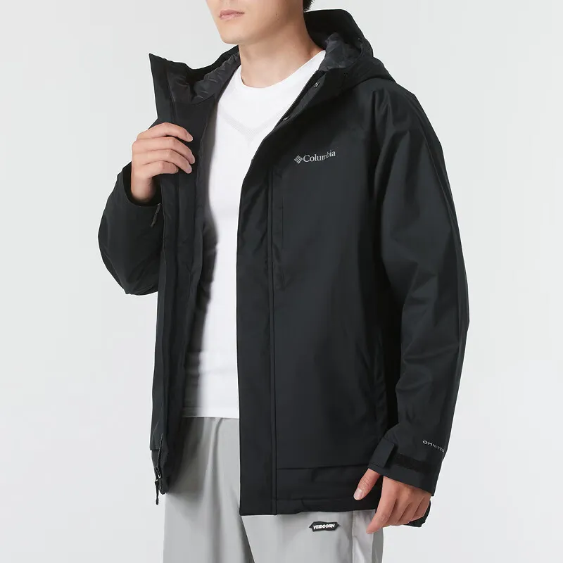 Columbia Puffer Jacket Men's Black-3