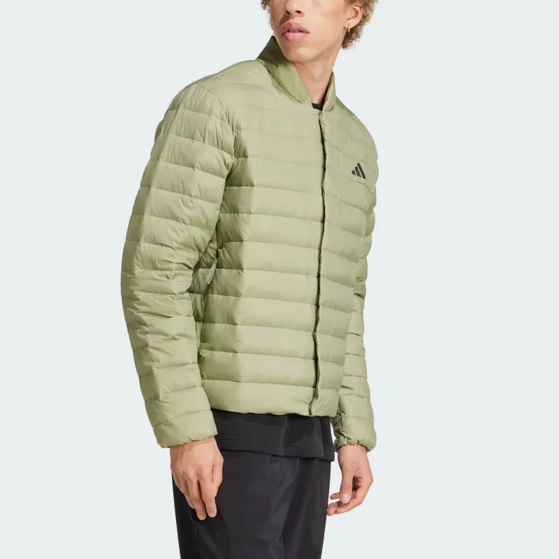 Adidas LITE DOWN Jackets Coats Men's Tent Green-1
