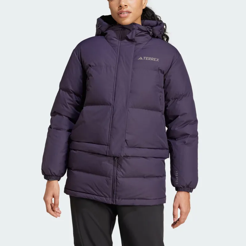 Adidas Terre FW24 XPLORIC WIND.RDY Down Jacket Women's Purple-1