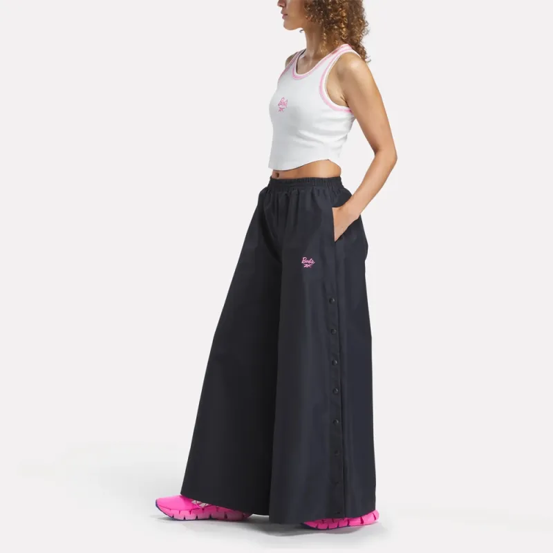 Reebok x Barbie FW24 Knitted Sports Pants Women's Black-3