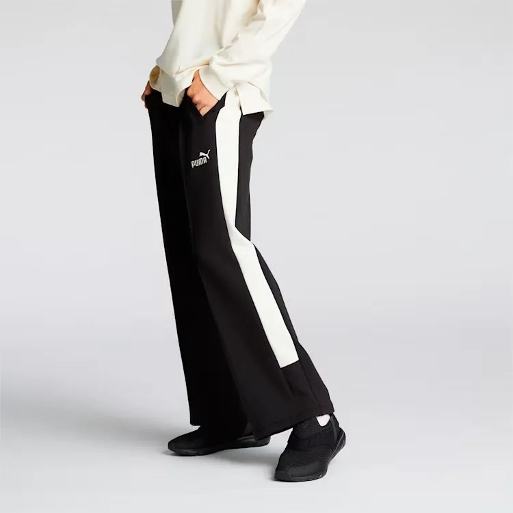 PUMA CORE HERITAGE Knitted Sweatpants Women's Black-3