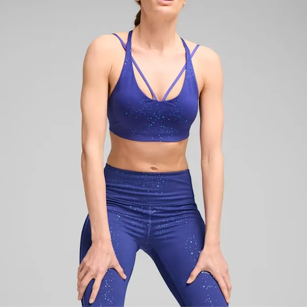 PUMA MoveDRYCELL Training Bra Sports Underwear Women's Lapis Lazuli-2