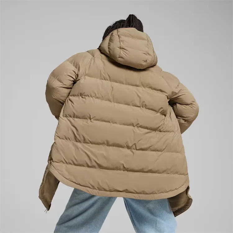 PUMA Monomaterial Parka Women's Puffer Jacket Women's Oak Branch-3