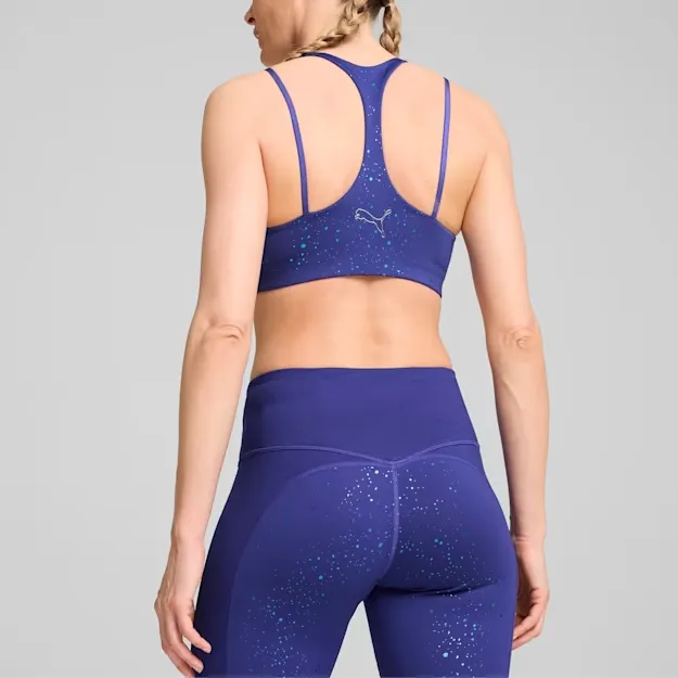 PUMA MoveDRYCELL Training Bra Sports Underwear Women's Lapis Lazuli-3