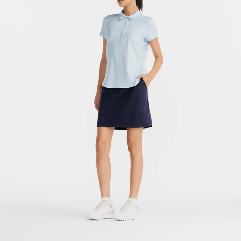 DECATHLON INESIS WW500 Polo Shirt Women's Ice Blue-1