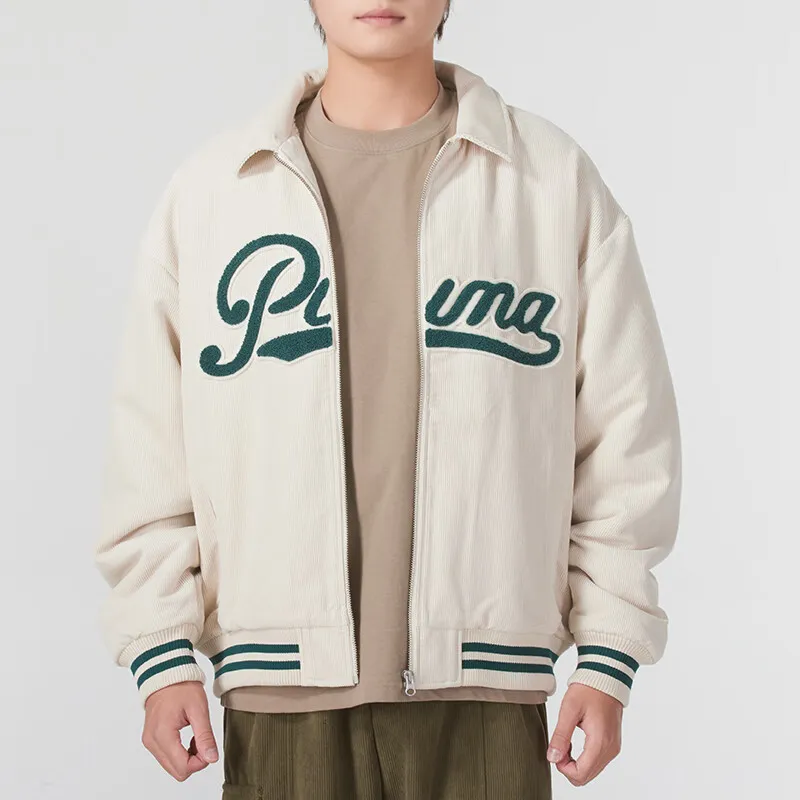 PUMA Jackets Men Beige-2