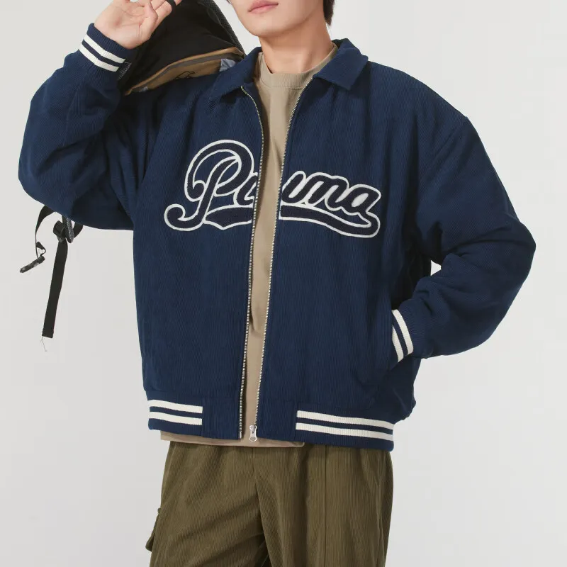 PUMA Jackets Men Blue-1
