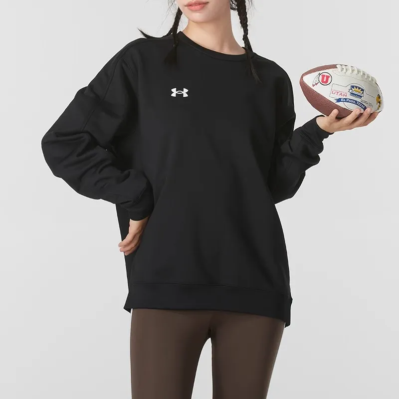 Under Armour Sweatshirt Unisex Black-2