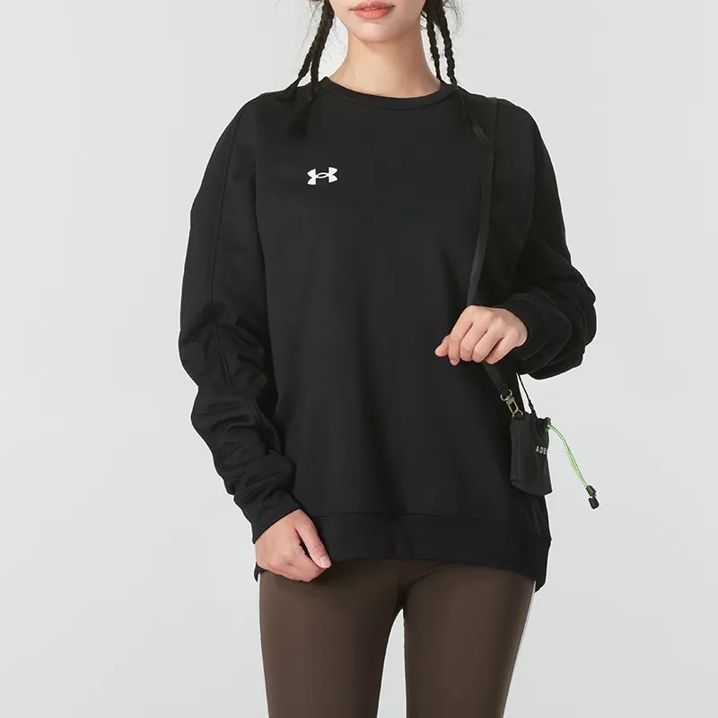 Under Armour Sweatshirt Unisex Black-1