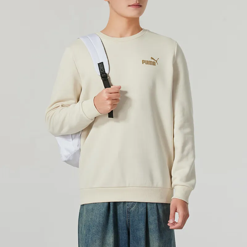 PUMA Sweatshirts Men Beige-1