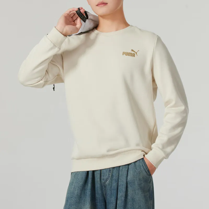 PUMA Sweatshirts Men Beige-3