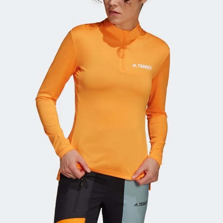 Adidas Terre T Shirt Women's Orange-2