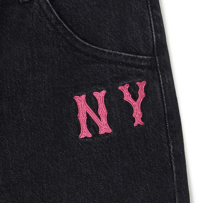 MLB New York Yankees Jeans Women's Black-3
