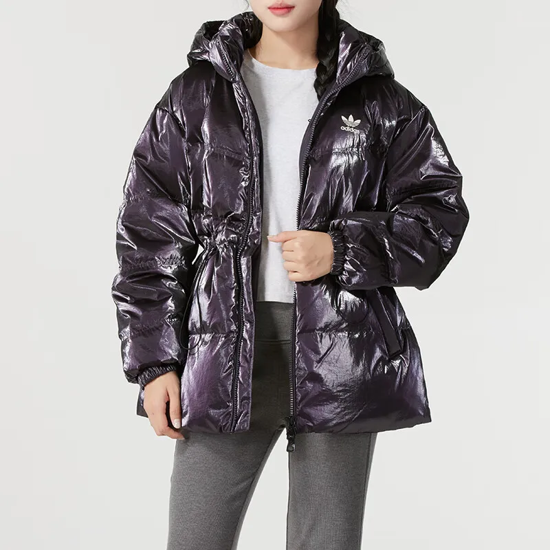 Adidas Originals Clover Series Down Jacket Women's Purple-1