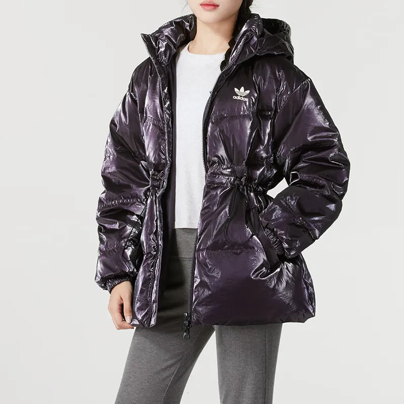 Adidas Originals Clover Series Down Jacket Women's Purple-2