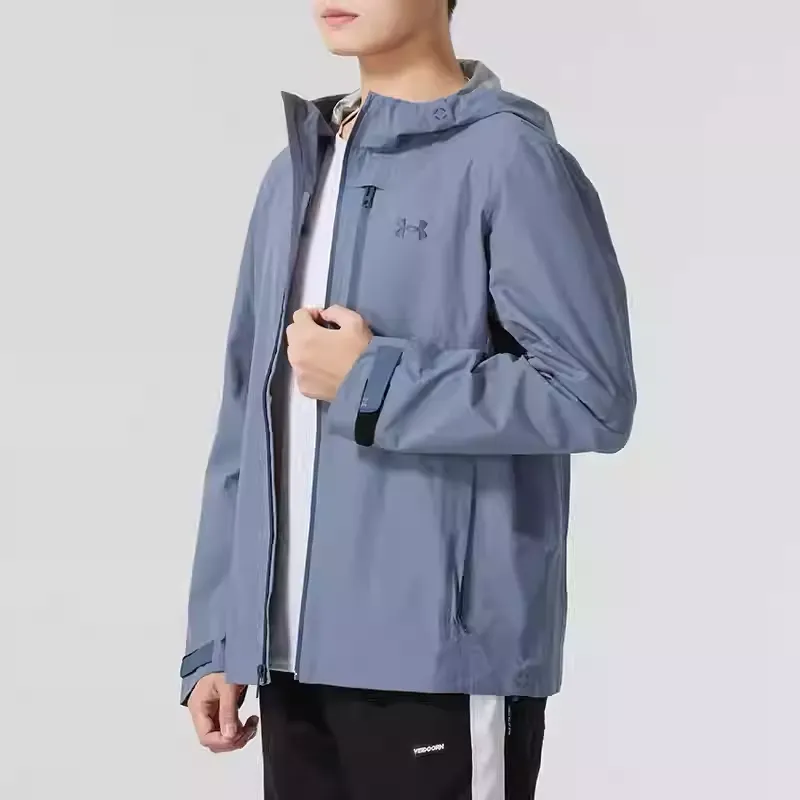 Under Armour Jackets Coats Men's Light Blue-1