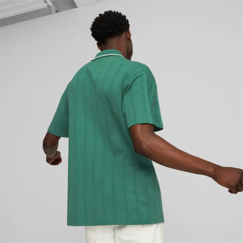 PUMA MMQT7 Polo Shirt Unisex Rattan Color-3