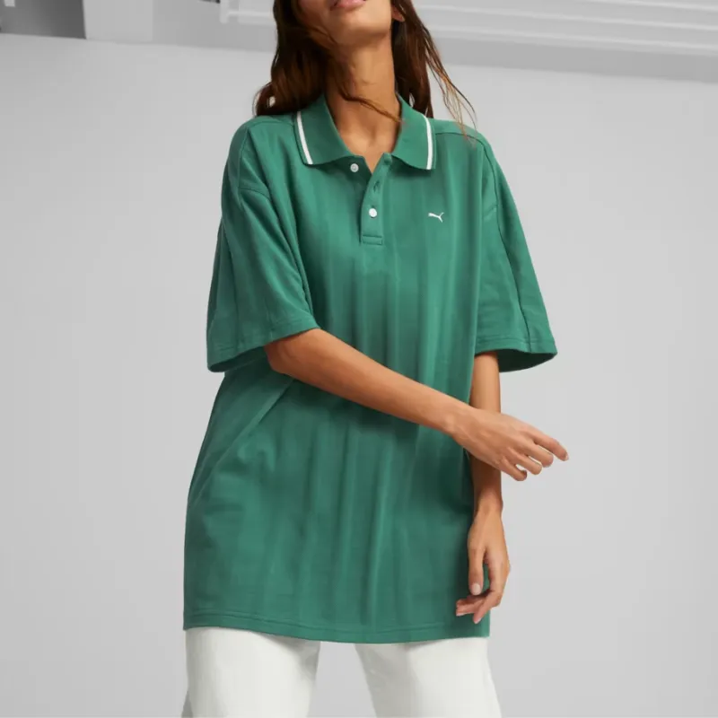 PUMA MMQT7 Polo Shirt Unisex Rattan Color-2
