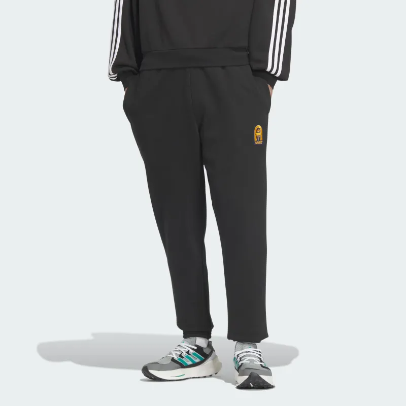 Adidas Originals GRAPHICS JOGGERS Knitted Sports Pants Men's Black-2