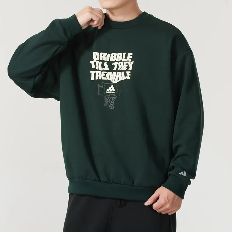 Adidas Sweatshirt Men's Dark Green-1