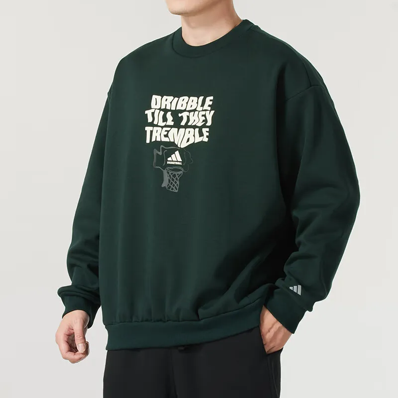 Adidas Sweatshirt Men's Dark Green-2