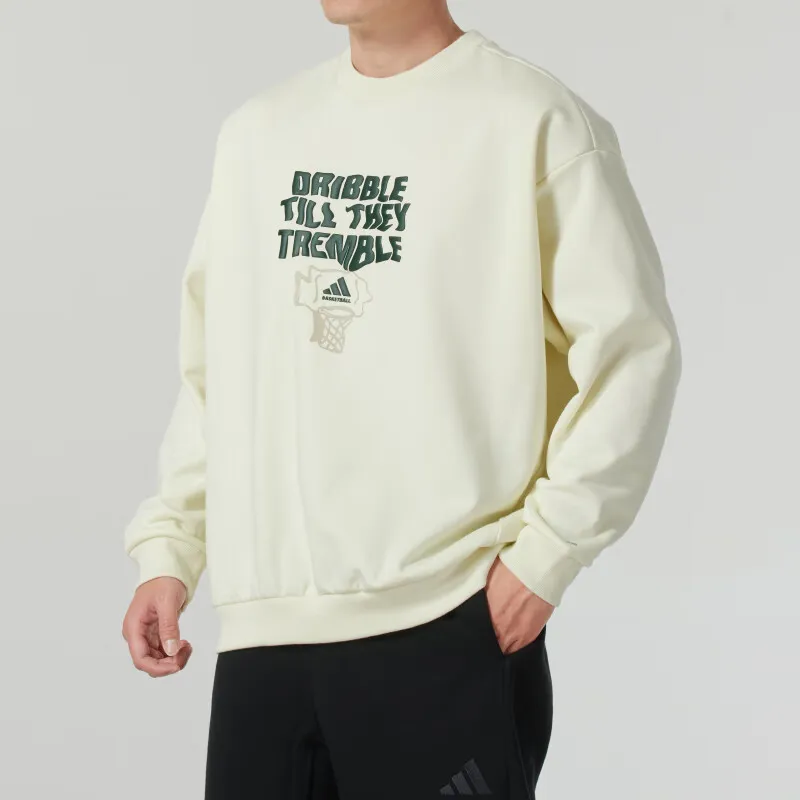 Adidas Sweatshirts Men Beige-2